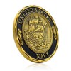 Shellback Crossing The Line Navy Challenge Coin - United States