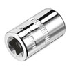 sourcingmap 4 Pcs 1/4-Inch Drive 10mm 6-Point Shallow Socket, Metric,