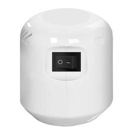 Bomba de Aire Eléctrica,Adecuada para Bomba Eléctrica para Bolsas de Almacenamiento de Vacío(Blanco)