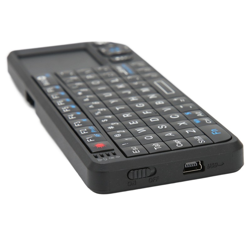 Mini Keyboard 2.4G Wireless Backlit Integrated Design Inbuilt Rechargeable Battery