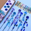DIY Fairy Wand Garden Stakes Kit, Crystal Beaded Decorative Wands