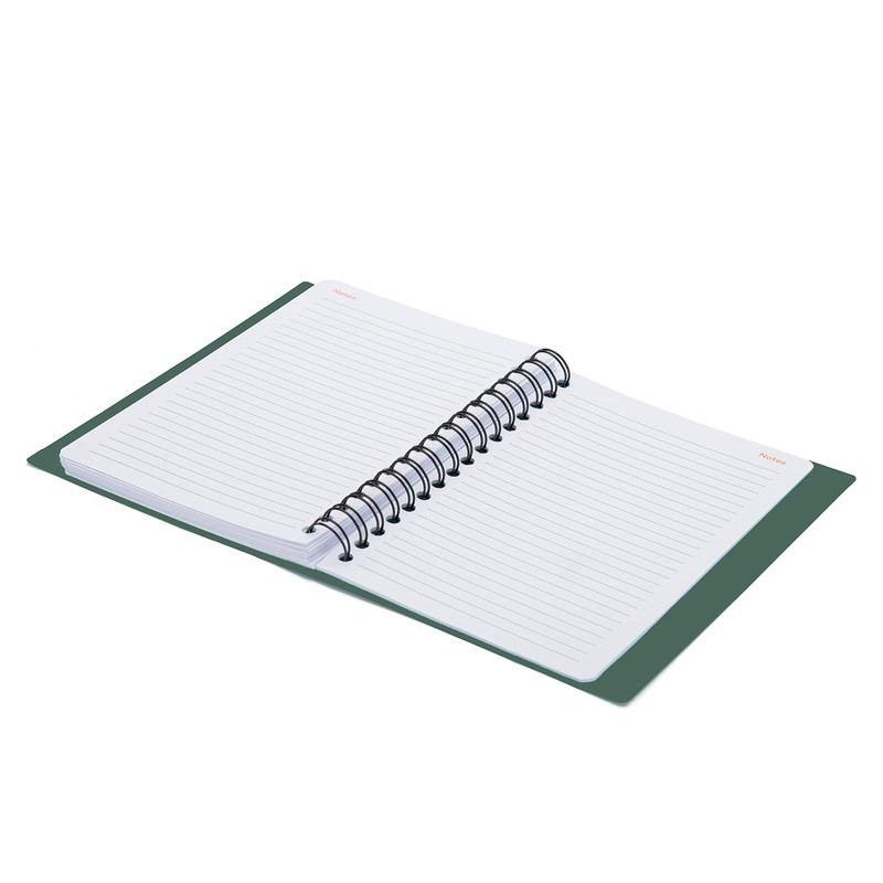 Mintra Office Undated Weekly/Monthly Planner (Junior, Green Olive)