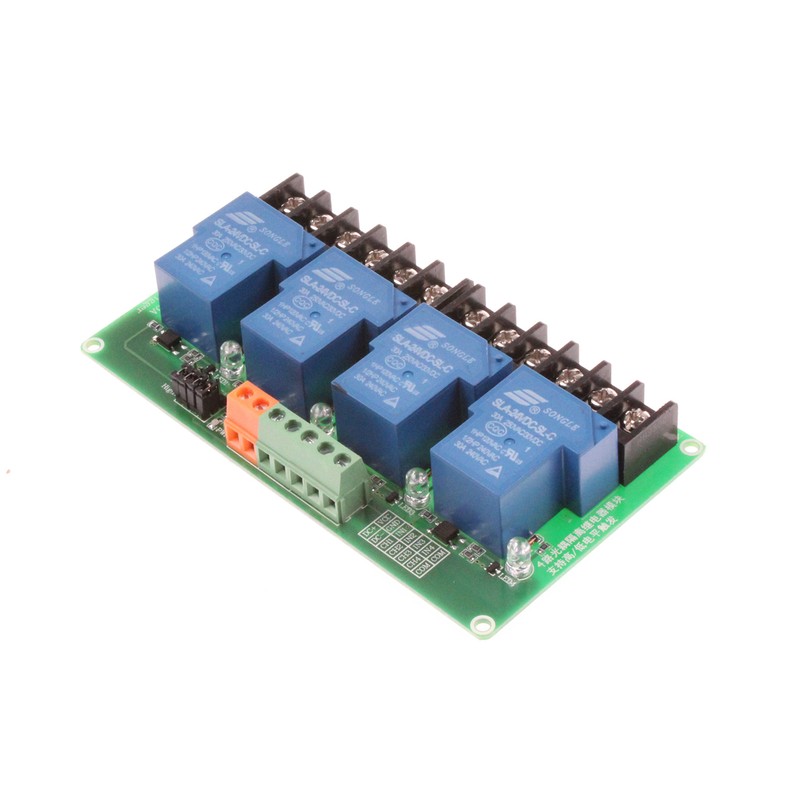 NOYITO 30A 4 Channel Relay Module High Low Level Trigger