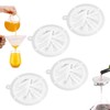 thirei Nylon Sieve Fine, Pack of 4 Mesh Sieve Kitchen