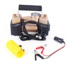 YIYIBYUS Double Cylinder Air Pump Kit, 12V DC Car Dual