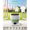 60W Portable Washing Machine, 13L Mini Laundry Washer with 3