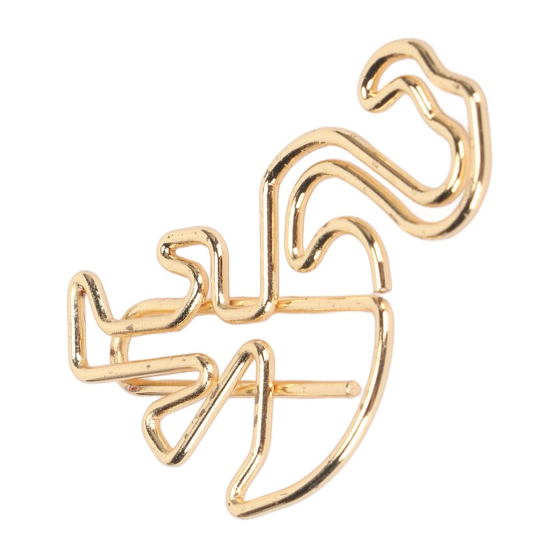 100pcs Flamingo Paper Clip Cute Animal Shape File Note Page