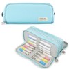 ONCCI Pencil Case with 3 Compartments Teenager Girls Pencil Case