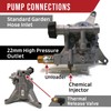 The ROP Shop | 2800 PSI Vertical Pressure Washer 7/8"
