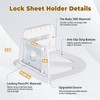 OEH Sheet Holders, Bed Sheet Holders for Corners, Fitted Sheet