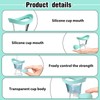 Eye Wash Cup Portable Eye Care Cleaner Kit Silicon Manual