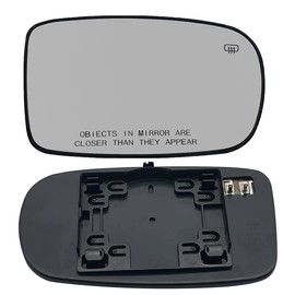 Charger Passenger Side Heated Mirror Glass Compatible with 2011-2021 Dodge Challenger Charger Chrysler 200 300 Right Power Heated Convex Mirror Glass 68101146AA