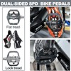 BUCKLOS SPD Pedals PD-M680 Mountain Bike Clip in SPD Flat