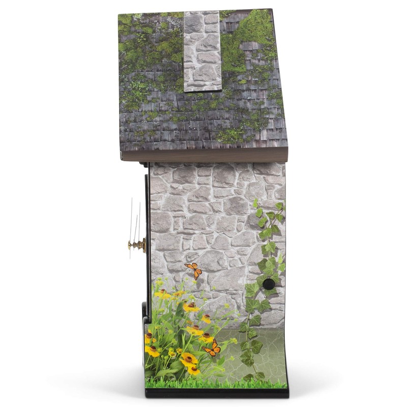 Mark Feldstein Garden Cottage Singing Cardinal Tabletop Wall Sound Cuckoo