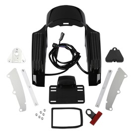 TCMT LED Brake Running Turn Signals Lights Rear Fender Fascia Fits For Harley Touring Road King Road Glide Street Glide Electra Glide Ultra Limited 2014-2023