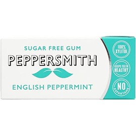 Peppersmith English Peppermint Sugar-Free Gum, 15 g