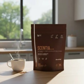 Café Soluble Scentia Black Con Colágeno Suplemento Polvo 98g