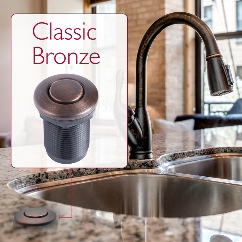 JB Products Disposal Air Switch Kit for Garbage Disposal Hands-Free