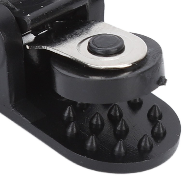 20pcs Hearing Aid Lanyard Clip Black ABS Clip Replacement Accessory