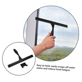 PACKOVE Shower Squeegee for Glass Doors Durable and Window Cleaner for Bathrooms and Kitchens Effortlessly Removes Water and Stains from Surfaces