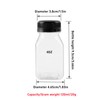 XUHENGXINX Mini Shot Bottles - 10 PCS Reusable Clear Beverage