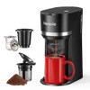 Single Serve Coffee Maker for K Cup and Ground Coffee,