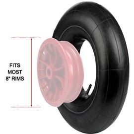 KetoPlastics Wheelbarrow Innertube 3.50/4.00-8