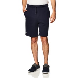 Lacoste Men's Sport Tennis Fleece Shorts, Navy Blue, 3X-Large