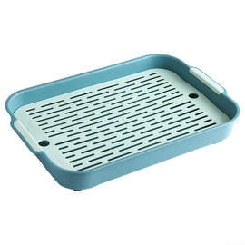 1PC ABS Rabbit Litter Tray, Guinea Pig Litter Pan, Pet Potty Training Toilet Tray, Small Animals Corner Litter Box for Hamster Ferret Chinchilla Hedgehog Bunny, Detachable Design(B)