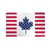 PringCor 3x5FT Flag Canada USA Friendship United Canadian American US