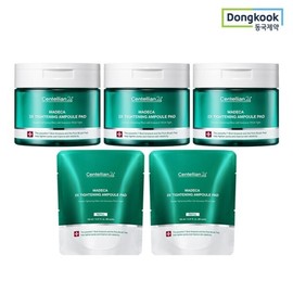 Centellian24 마데카 더블 타이트닝 앰플 패드 3개+리필 60매 2개 모공 피부 탄력 미백 주름케어 광채 리프팅 Madeca Double Tightening Ampoule Pads 3 pcs + 2 Refill Packs of 60 Sheets Pore, Skin Elasticity, Whitening, Anti-wrinkle, Radiance Lifting