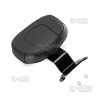 CB Gloss Black Driver Rider Backrest For Harley Breakout FXBR