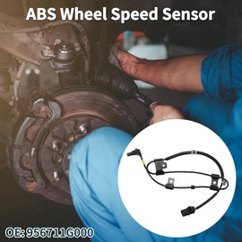 TUCKBOLD ABS Wheel Speed Sensor Front Right ABS Sensor Anti-lock Braking System Sensor No.956711G000 for Kia Rio 2006-2007