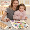 Mondily Interactive Learning Sorting Clock for Kids Telling Time Fraction