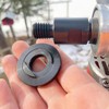 JUNLIXN 2Pcs M14 Female to 5/8''-11 Male / M10 Male