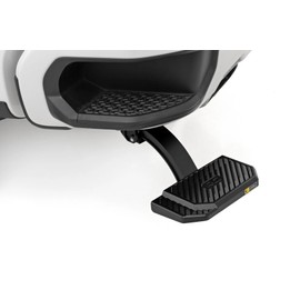 Rough Country Retractable Bed Step for Chevy Silverado & GMC Sierra 1500 (2019-2025) - Manual Pull Tailgate Step, Non-Slip Truck Step