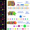 700feet Neon Papers Glow Party Supplies and Decorations Neon Paper