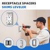 WooFog 15 Pcs Outlet Spacers for Electrical Box, Wall Plate