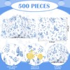Feifeiya Floral Wax Paper Sheets for Food Chinoiserie Bird Deli