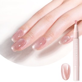 Coconail MG103 HEMA Free, Removable, Gel Nails, Magnetic Nails, Cats Eye Gel, Self Nail, Gel Nail Seal, Peel Off, Color Gel, Nail Tip, Allergy Prevention, Sparkling, Easy, Beginner, Self Kit, Set
