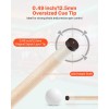 Professional 4-Piece 58-Inch Canadian Maple Wood Pool Cue Stick ABS