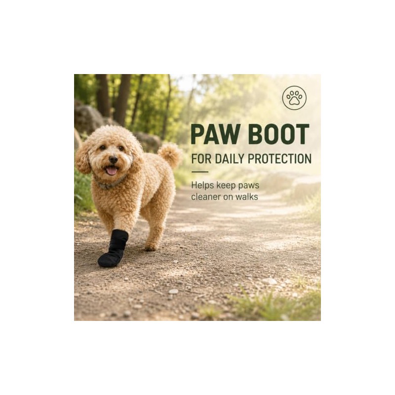Botas de recuperación para perros para patas lesionadas, zapatos transpirables