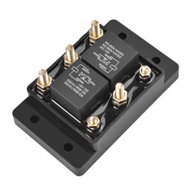 Farpida 5541100 24452 Forward and Reverse Relay Module Fit for Tarp or Winch Motor, Snow Plow & Lift Replace 5541100 ATP0110 12VDC 50A Polarity Module for Marine Jack Plate