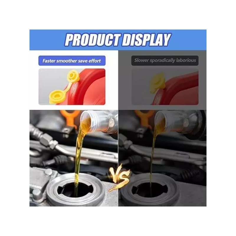 Unbranded 5Pcs Yellow Fuel Gas Can Jug Vent Cap Blitz