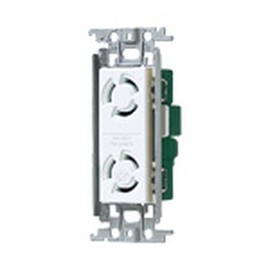 Panasonic WTF23123W Grounding 2P15A Recessed Double Outlet White
