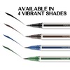 FOCALLURE Sadness Proof Precision Eyeliner,Sweatproof Eyeliner Pencil,Quick Drying,Smudge-proof,Long Lasting,Won't Slip