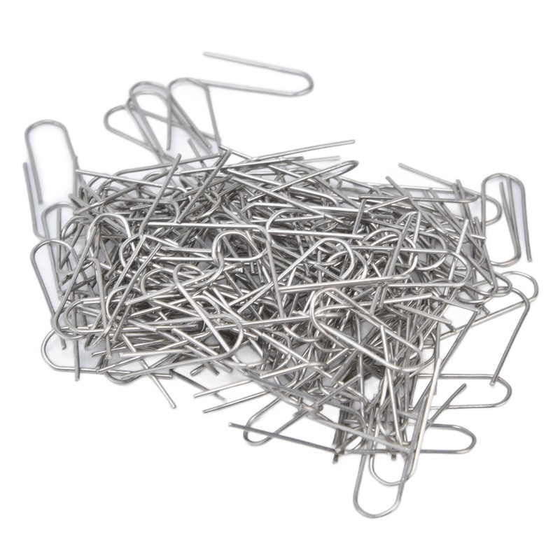 200 Pcs Wire Jump Rings Nickel Chromium Alloy U Shaped