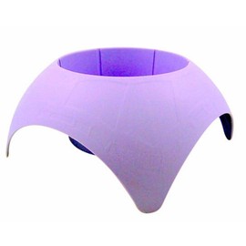 Beach Vacation Accessory Turtleback Sand Coaster Drink Cup Holder, Pack of 4 (Lavender)