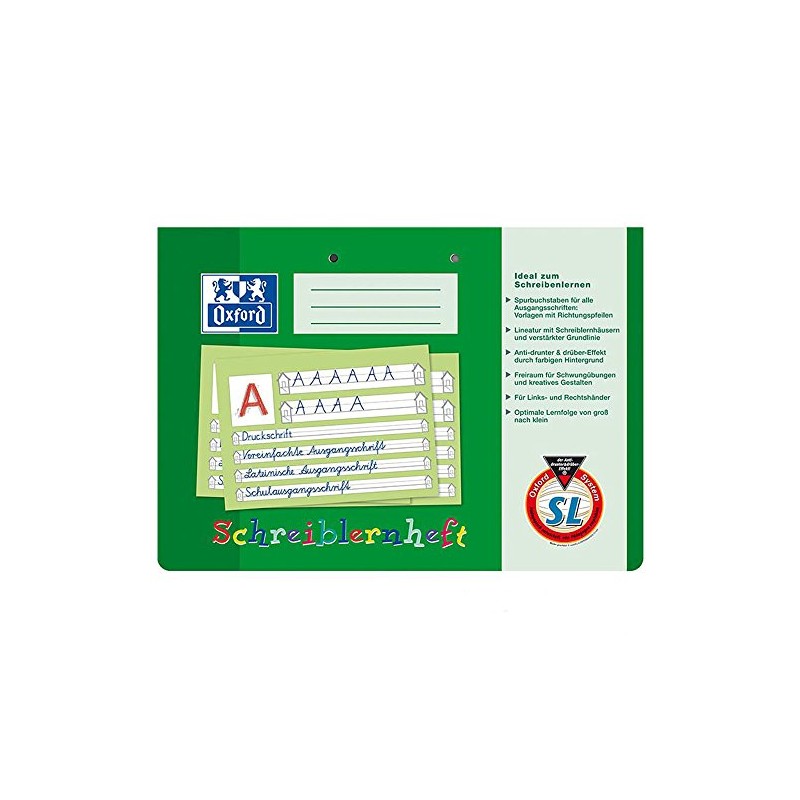 Oxford Learning to Write Notebook, A4 cross, ruling 0, 16