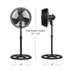 HOLMES 16" Outdoor Misting Stand Fan, Hose Connection, 3 Speeds,